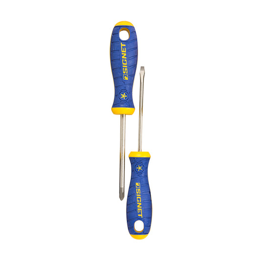 זוג מברגים: שטוח SIGNET PH2-100 - 6-100