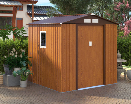 מחסן מתכת פרמיום דגם 2.13X1.27 EverGreen W74