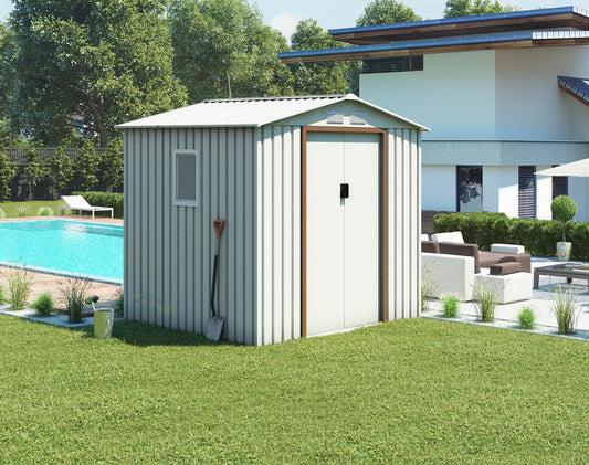 מחסן מתכת פרמיום דגם 2.13X1.91 EverGreen T76