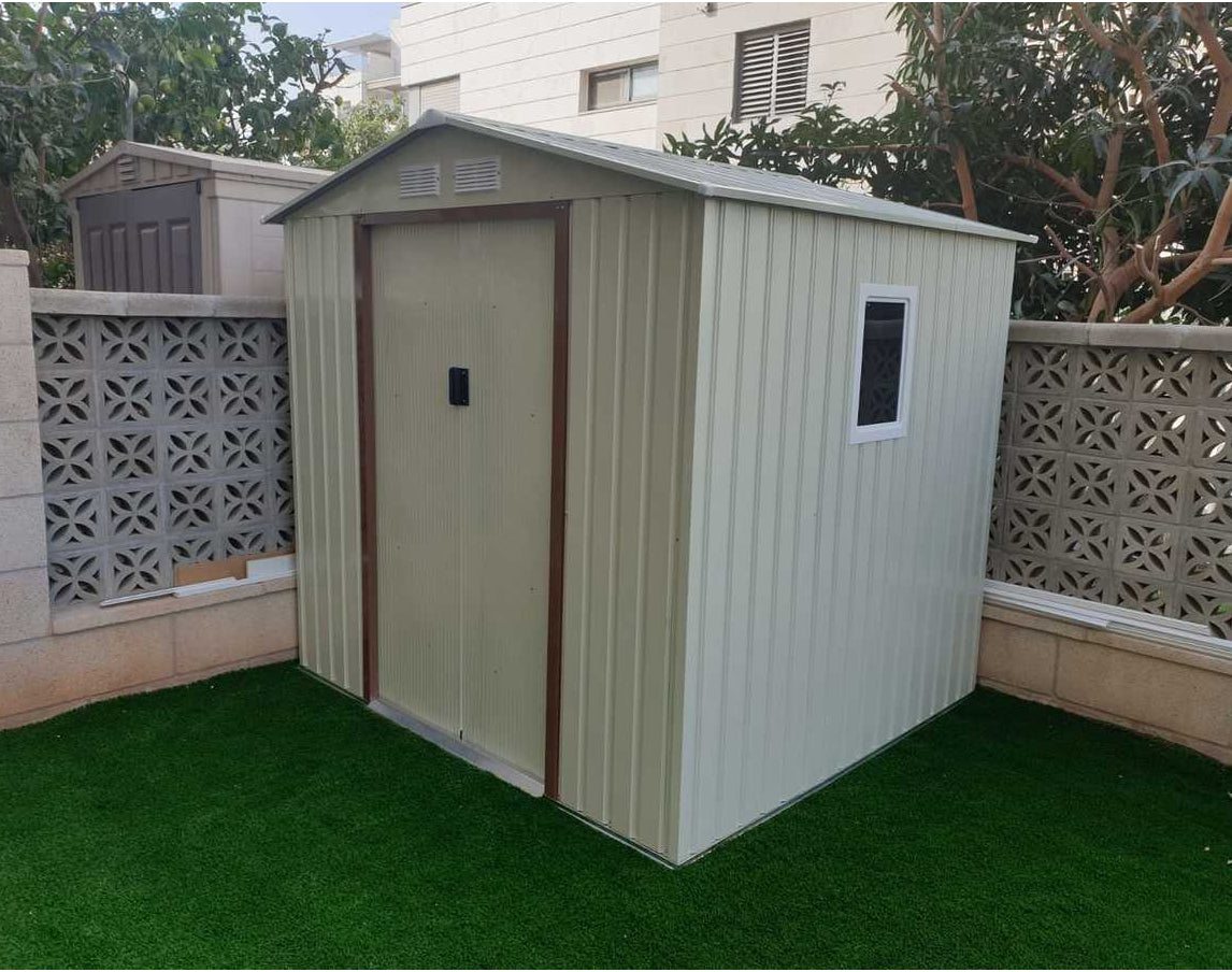 מחסן מתכת פרמיום דגם 2.13X1.91 EverGreen T76