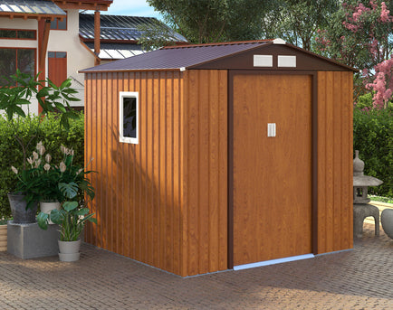 מחסן מתכת פרמיום דגם 2.77X1.91 EverGreen W96