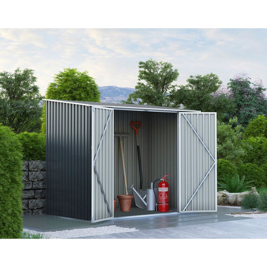 מחסן מתכת לאופניים סופר גויה Garden Top EverGreen