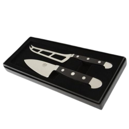 סט סכיני גבינה להבים מחושלים