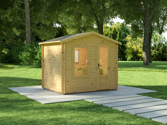 מחסן עץ אירופאי 2X2.5 EverGreen