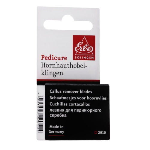 מארז סכיני גילוח להסרת עור קשה מהרגליים תוצרת גרמניה