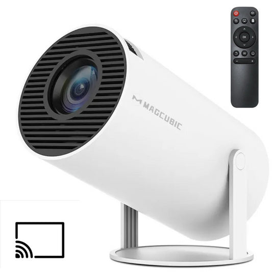 מקרן ביתי עד 100 אינצ' באיכות HD וסטרימר מובנה