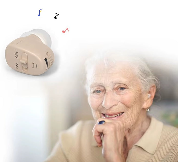 מכשיר שמיעה זעיר נסתר מגבר דיגיטלי אישי קומפקטי עוצמתי ונוח מתאים לגברים לנשים