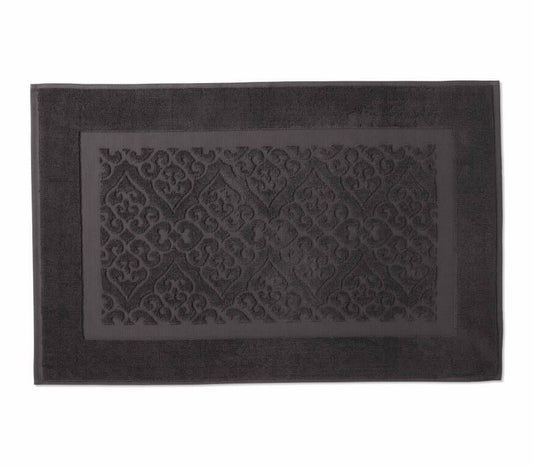 מגבת רצפה 50/80 סמ יסמין אפור כהה