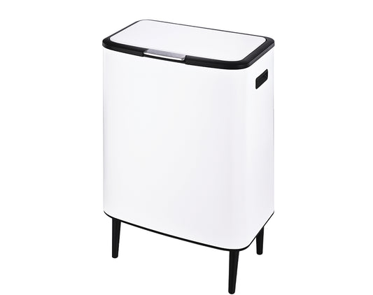 פח טאצ’ 60  ליטר מסדרת TOUCH Collection  צבע לבן