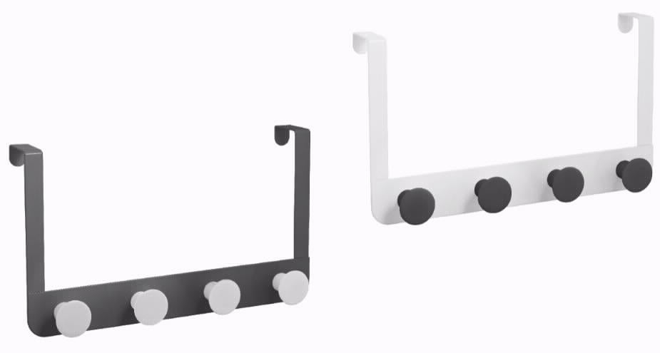 קולב על דלת 4 קלאסי מתכת