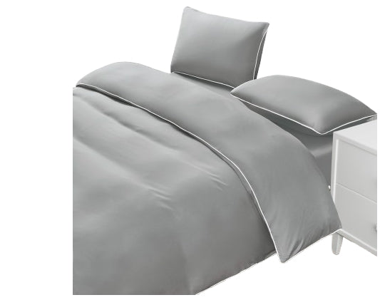 סט מצעים זוגי LIMASOL יוקרתי צבע שחור