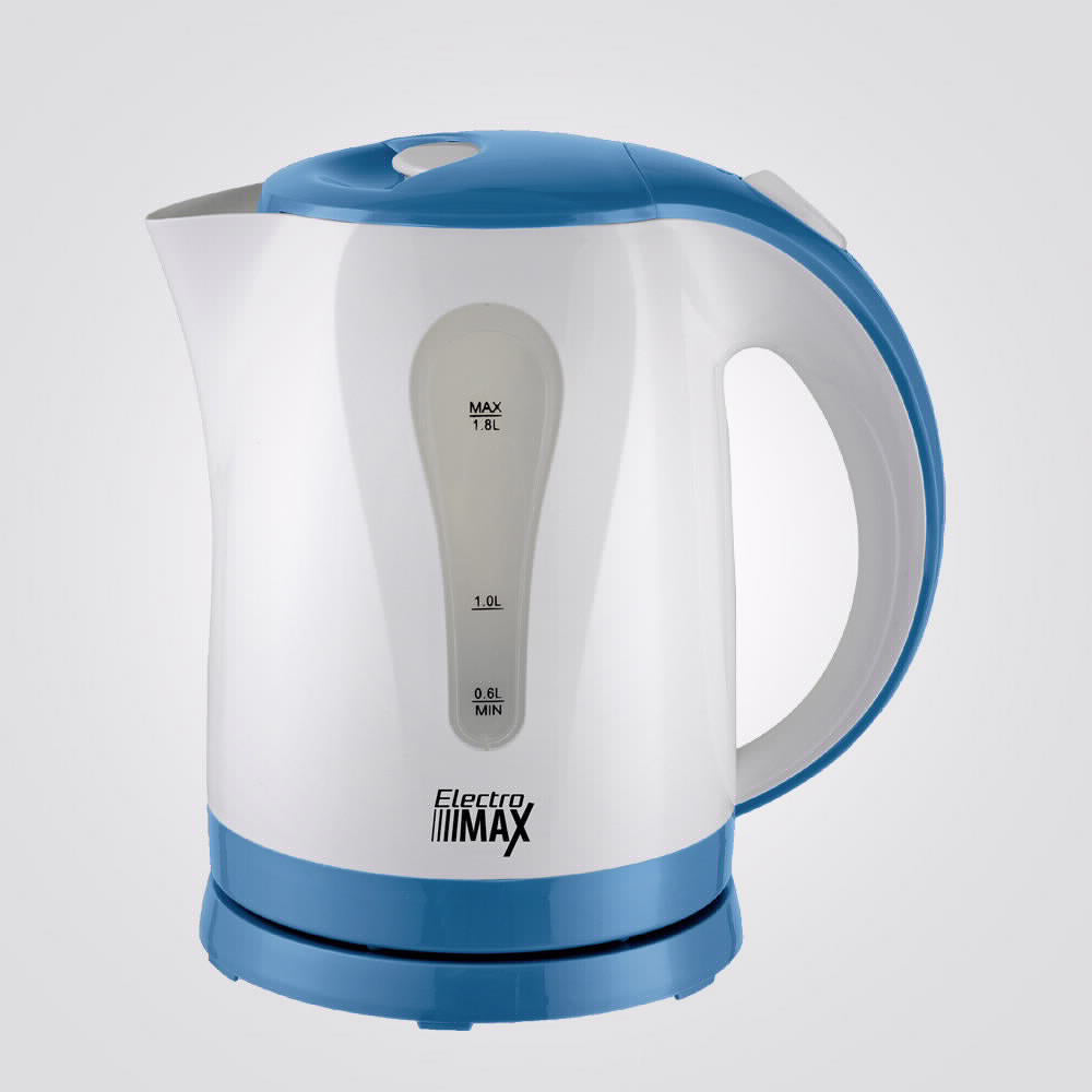 קומקום חשמלי יופיטר 1.8 ליטר כחול לבן דגם H21012