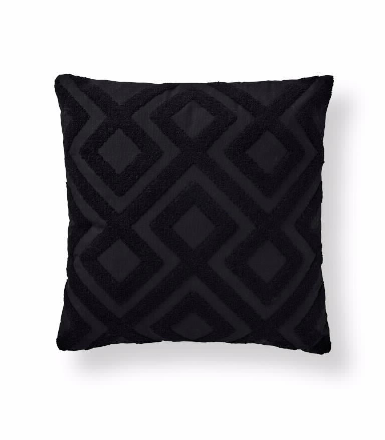 כרית נוי 45/45 סמ גפן שחור