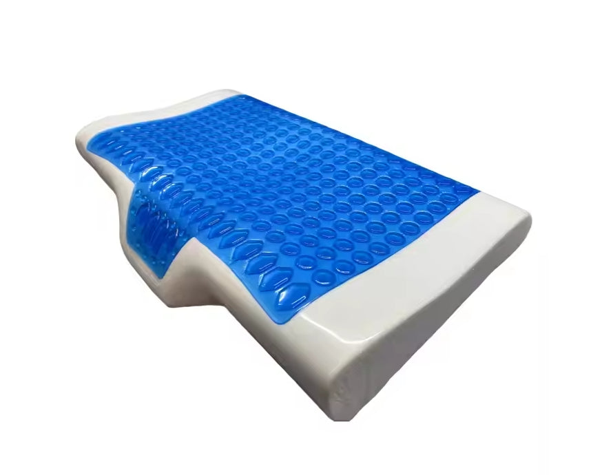 מארז 2 יחידות של כרית ויסקו ג'ל עם תמיכה לצוואר כמות יחידה אחד