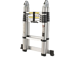 סולם אלומיניום טלסקופי כפול 3.2 מטרים – מותג TELESCOPIC