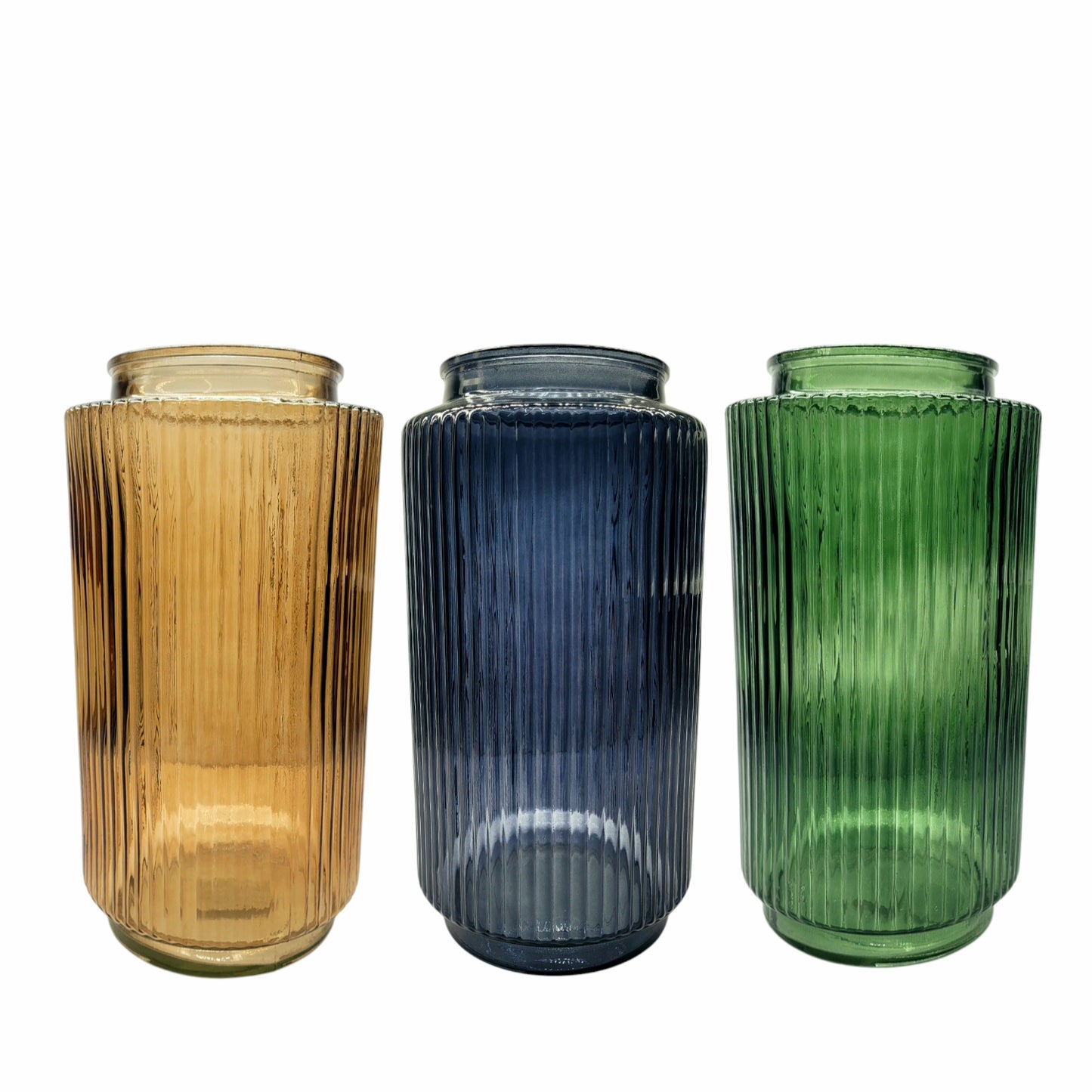 **מבצע**ואזה זכוכית מרוקעת דגם פסים 15*28