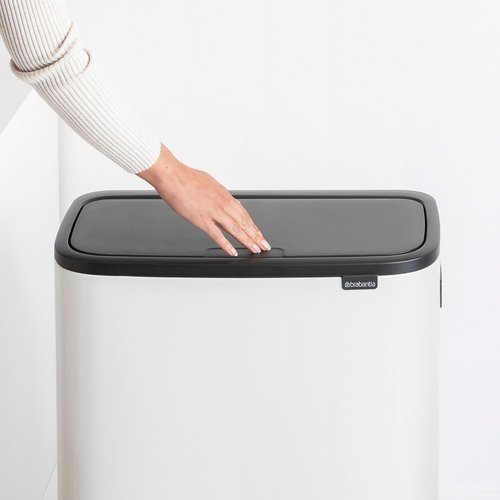 פח טאץ 60 ליטר BO לבן Brabantia