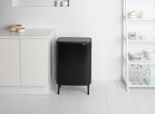 פח טאץ 60 ליטר BO שחור Brabantia