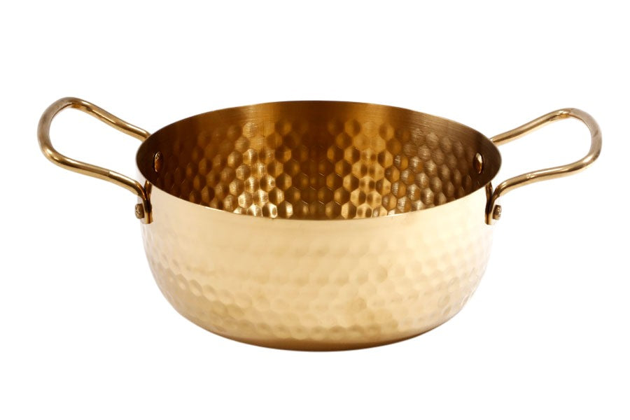 סיר הגשה נירוסטה זהב 31X20X9 DREAM CHEF