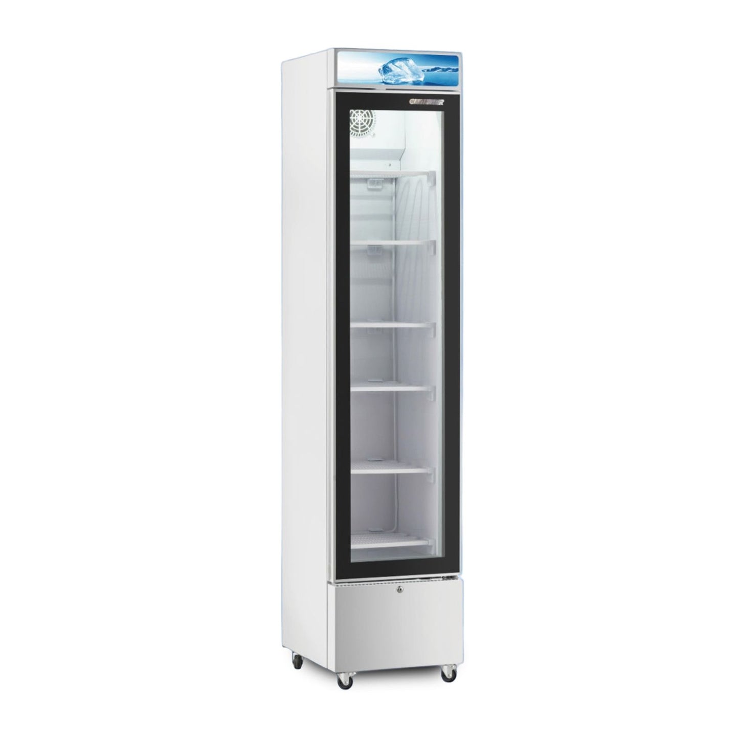 מקפיא ויטרינה לבן דגם VTRF-290-CHW של צ'יינג'ר