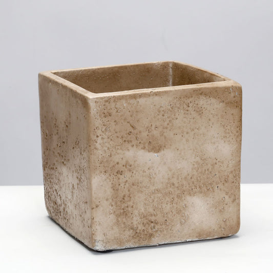 בית עציץ קוביה TROPHY STONE