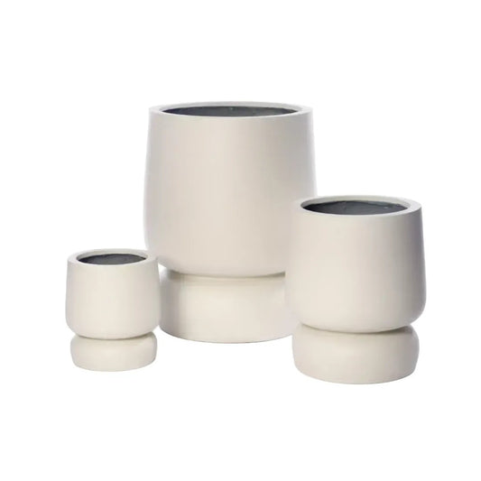 סט שלושה בתי עציצים 27X30 CRER DECO 55X55X68 39X39X46