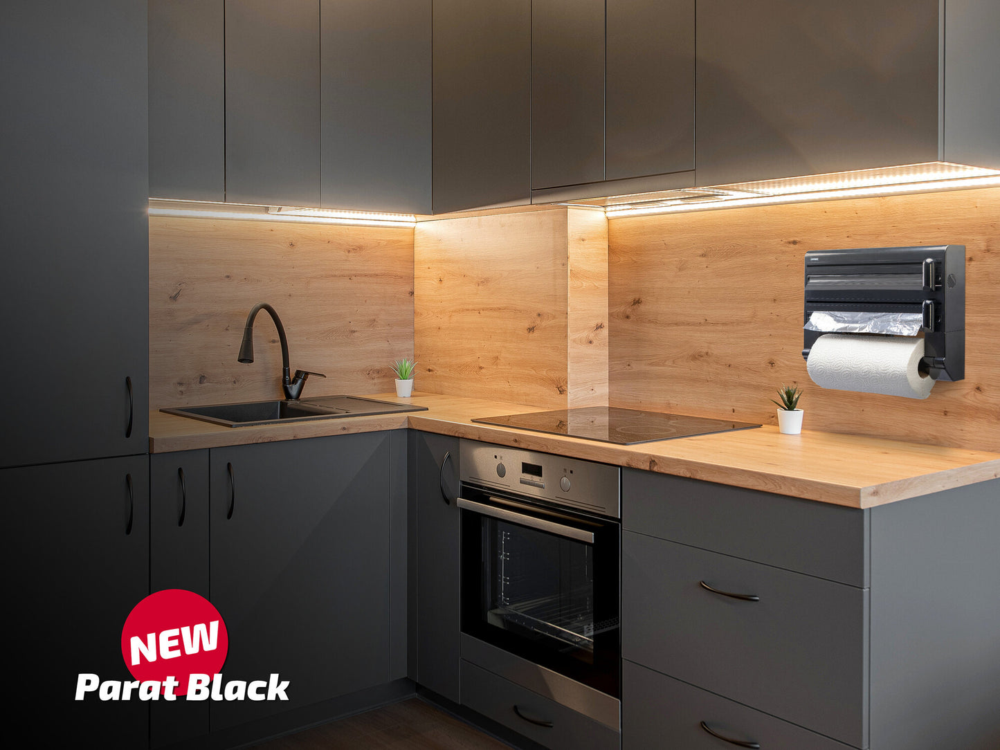 דיספנסר למטבח שחור PARAT Black
