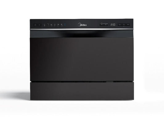 מדיח כלים על שיש 8 תוכניות שחור MDWT0602MB-W-IL-W של מידאה