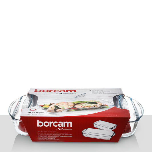 זוג תבניות זכוכית 1.95 ליטר + 1.32 ליטר Borcam GB