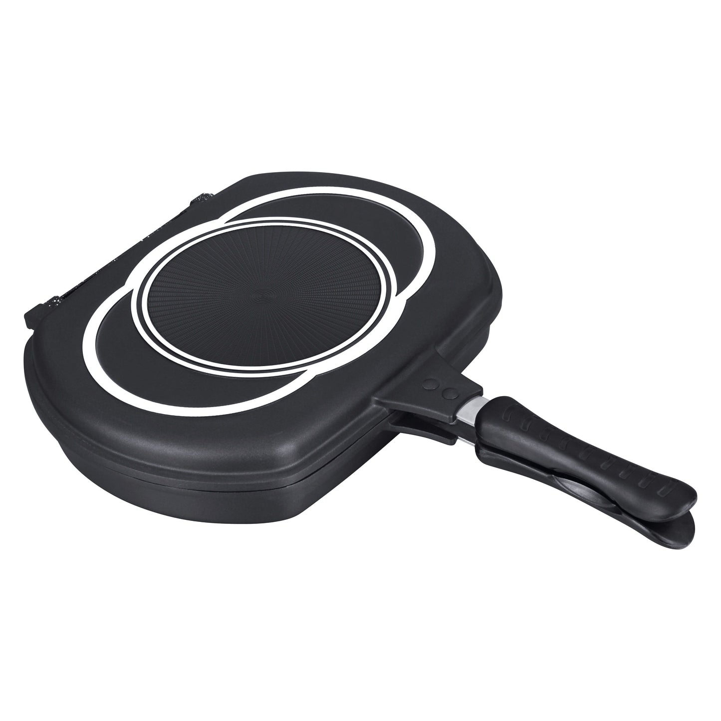 מחבת גריל יציקה כפול 22*32 ס"מ