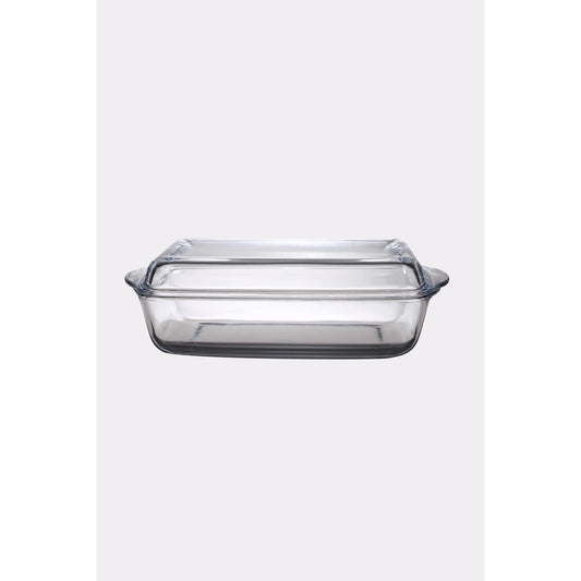 רוסטר זכוכית מלבני עם מכסה זכוכית 2.8 ליטר TEM SLEEVE BORCAM