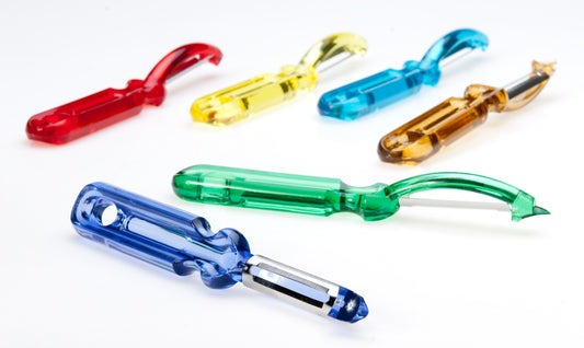 קולפן ידית פלסטיק צבעונית