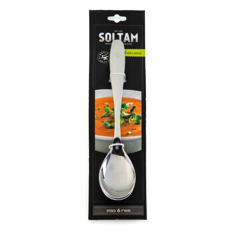 סט 6 כפות סולתם TOSCANA