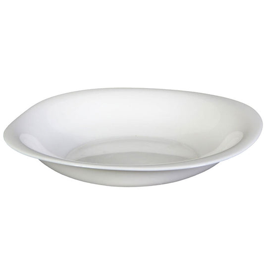 צלחת עמוקה 21 קארין לבן