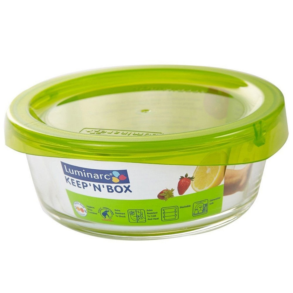 כלי אחסון עגול+ מכסה 92 מ"ל KEEP IN