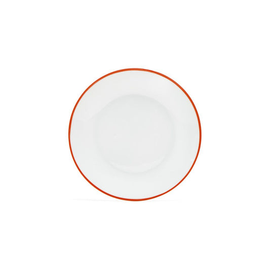 צלחת מנה ראשונה 21 פס אדום