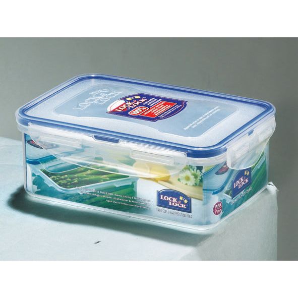 קופסת פלסטיק מלבנית 850 מל L&L