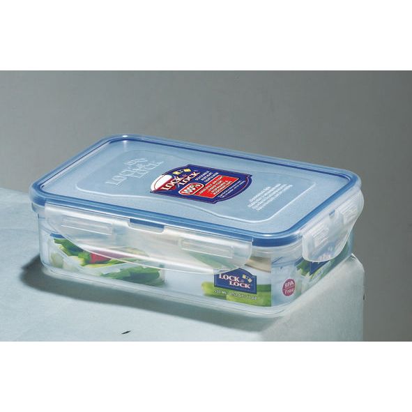 קופסת פלסטיק מלבנית 550 מל L&L