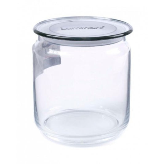 צנצנת זכוכית פלאנו אפורה 0.5 ליטר