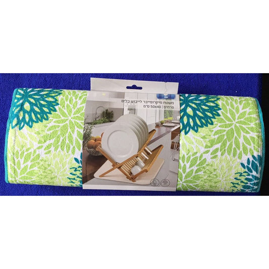 משטח מיקרופייבר 40*50 פרחים