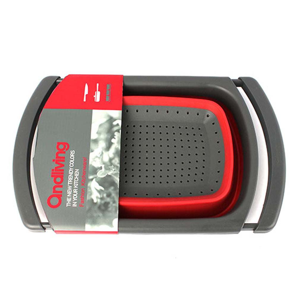 סלסלה פלסטיק ידית מתכווננות להנחה על הכיור