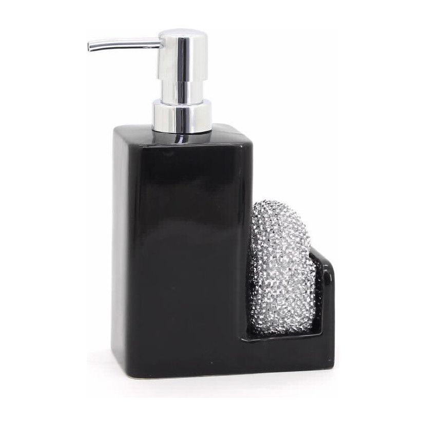 מתקן לסבון כלים שחור