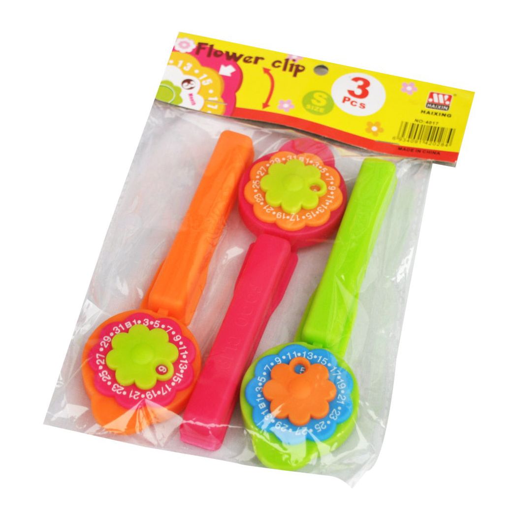 סט 3 קליפסים עם תאריכון