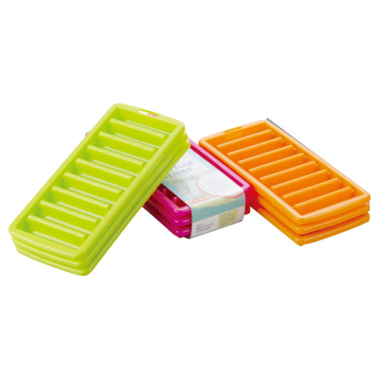 סט 3 מגשי קרח לבקבוק