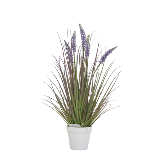 עציץ מלאכותי לבנדר סגול 61 ס"מ