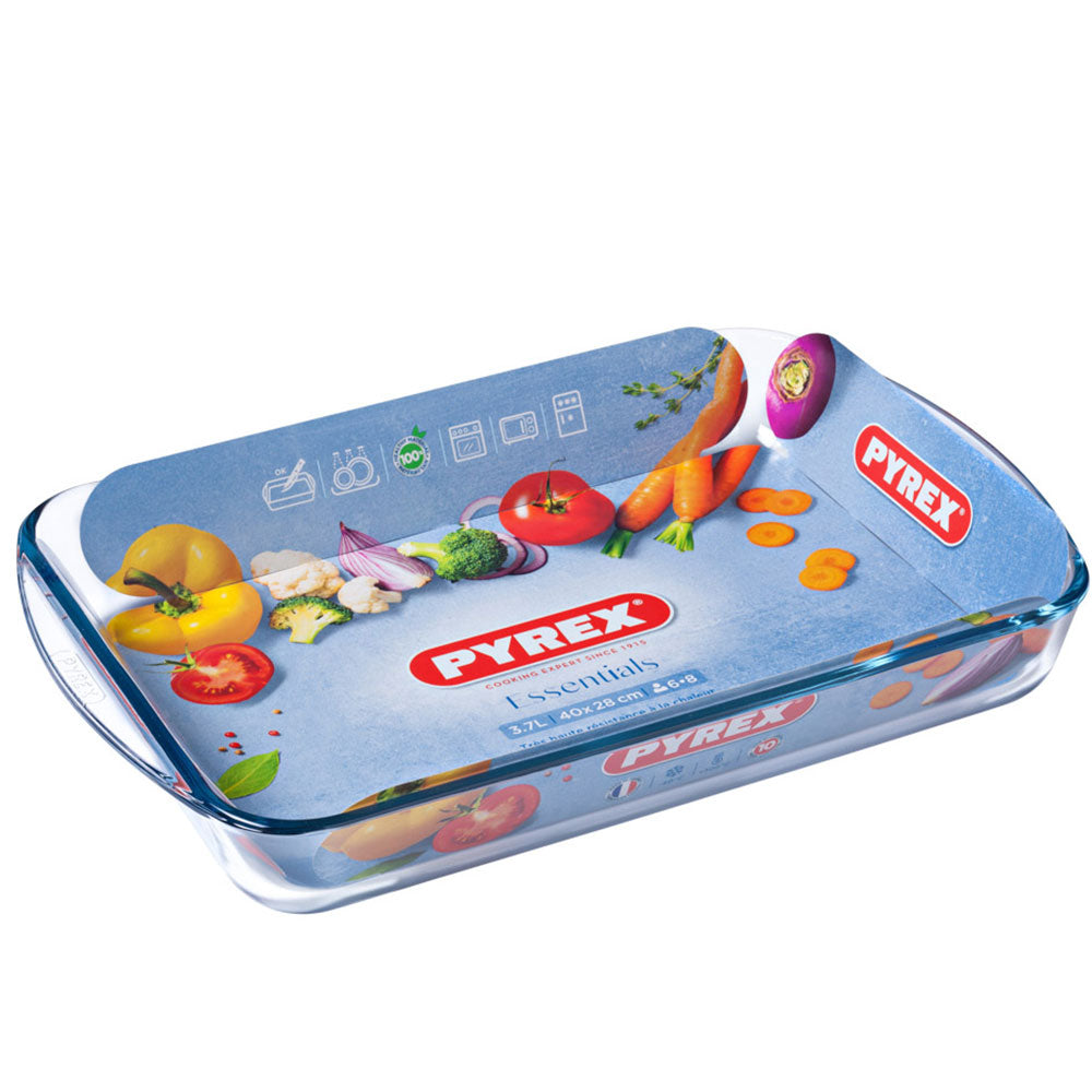 תבנית זכוכית מלבנית 40*27 פיירקס