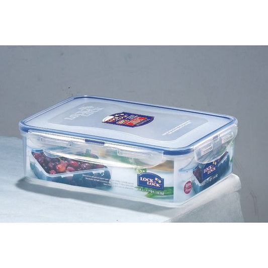 קופסת פלסטיק מלבנית 1.6 ליטר L&L