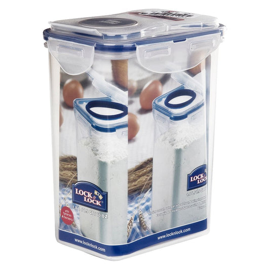 קופסת פלסטיק מלבנית 1.8 ליטר L&L