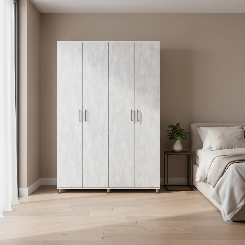 ארון בגדים עמי  4 דלתות אבן