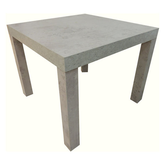 שולחן סלוני מרובע לוטוס בטון